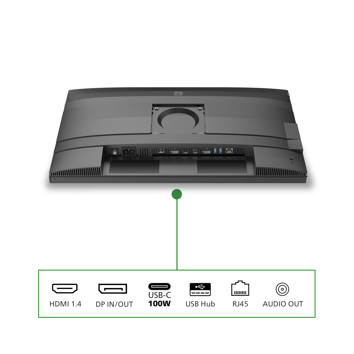 Philips 5000 series 24B2G5301/00 computer monitor 60.5 cm (23.8") 1920 x 1080 pixels Full HD LCD Black