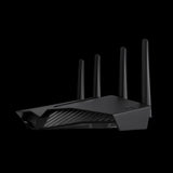 Asus (RT-AX82U) AX5400 (574+4804Mbps) Enrutador inalámbrico RGB Wi-Fi 6 de doble banda, modo de juego móvil, 802.11ax, AiMesh, seguridad de Internet gratuita de por vida