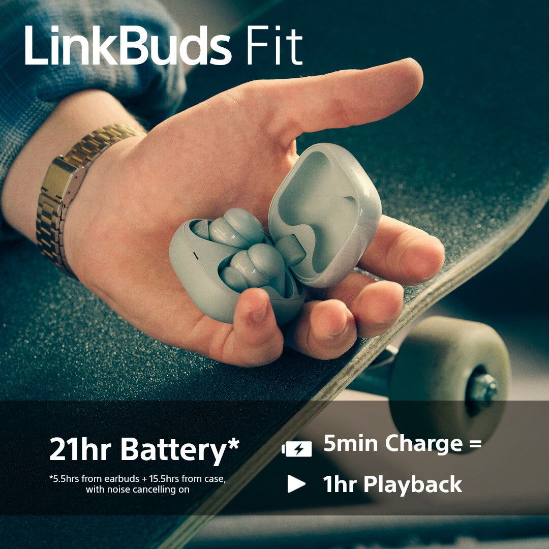Sony LinkBuds Fit WFLS910NG headphones/headset Wireless In-ear Music/Everyday Green