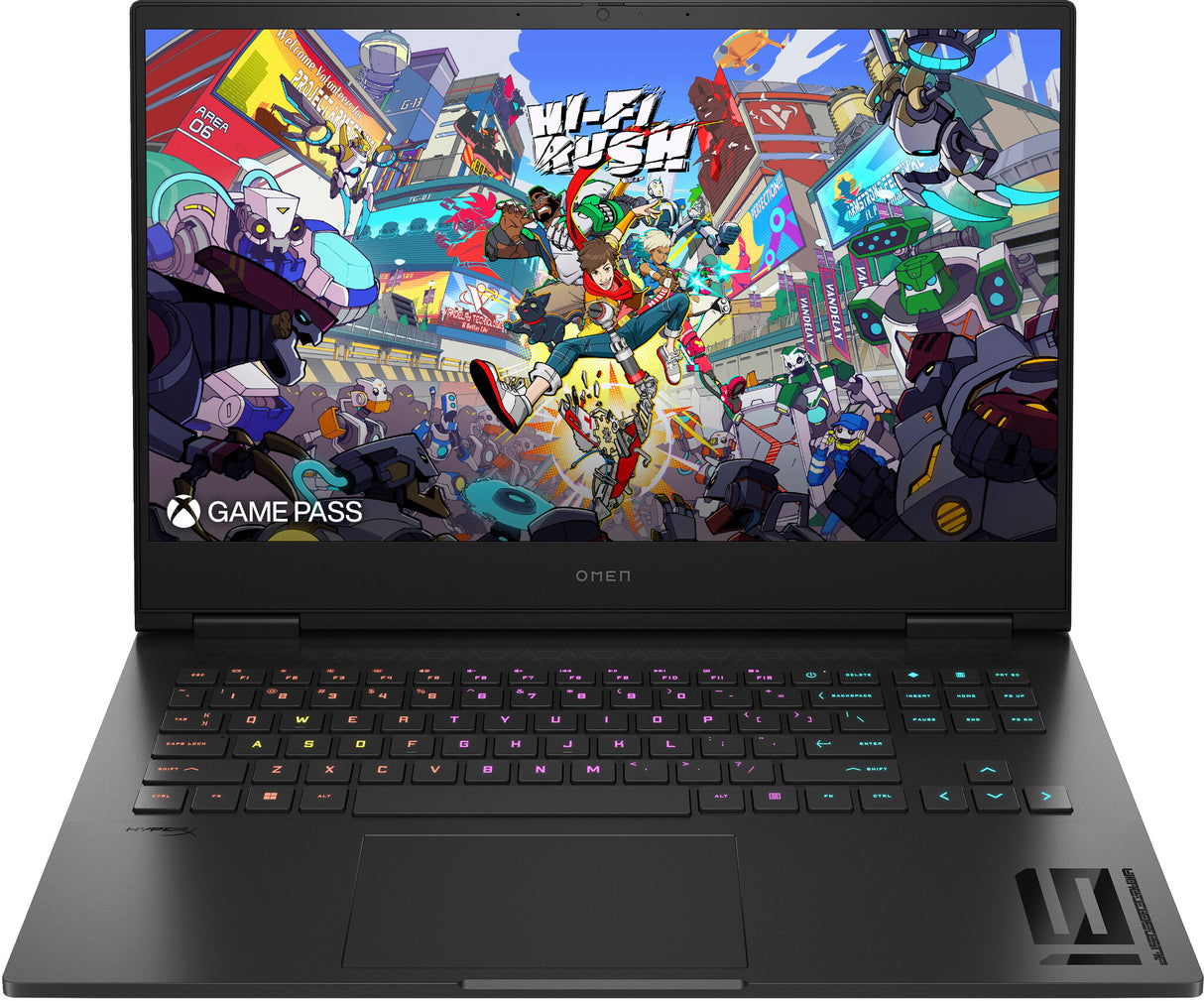 OMEN by HP 16-wf1005na Intel® Core™ i5 i5-14500HX Laptop 40.9 cm (16.1") Full HD 16 GB DDR5-SDRAM 512 GB SSD NVIDIA GeForce RTX 4050 Wi-Fi 7 (802.11be) Windows 11 Home Black