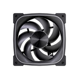 VIDA Stealth 120mm ARGB PWM Case Fan, Hydraulic Bearing, Outer Ring Lighting, 600-1500 RPM, Black Computer case 12 cm 80 pc(s)