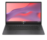 HP Chromebook 14a-nf0003na Intel® N N100 35.6 cm (14") Full HD 8 GB LPDDR5-SDRAM 128 GB eUFS Wi-Fi 6E (802.11ax) ChromeOS Silver