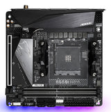 Placa base Gigabyte B550I AORUS PRO AX AMD Socket AM4 Mini ITX Dual HDMI/DIsplayPort M.2 RGB USB 3.2 tipo C