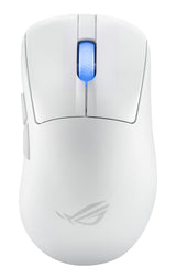 ASUS ROG Keris II Ace Wireless AimPoint White mouse Gaming Right-hand RF Wireless + Bluetooth + USB Type-A Optical 42000 DPI