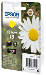 Epson Daisy Singlepack Yellow 18 Claria Home Ink