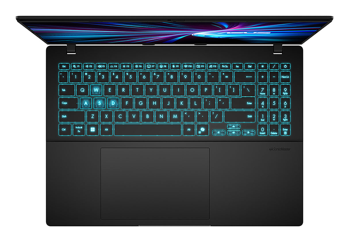 ASUS V16 V3607VH-RP029W Intel Core 5 210H Laptop 40.6 cm (16") WUXGA 16 GB DDR5-SDRAM 1 TB SSD NVIDIA® GeForce RTX™ 5050 Laptop GPU Wi-Fi 6 (802.11ax) Windows 11 Home UK English Black