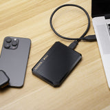 ADATA EC600-BCBK storage drive enclosure HDD/SSD enclosure Black 2.5"