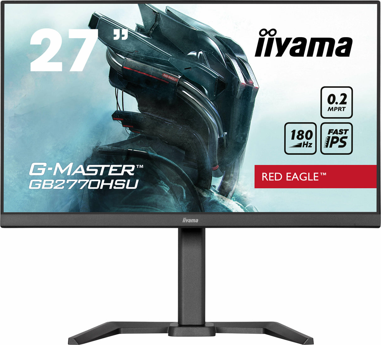 iiyama G-MASTER GB2770HSU-B6 computer monitor 68.6 cm (27") 1920 x 1080 pixels Full HD LCD Black