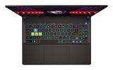 MSI Vector 16 HX A14VGG-248UK Intel® Core™ i9 i9-14900HX Laptop 40.6 cm (16") Quad HD+ 32 GB DDR5-SDRAM 1 TB SSD NVIDIA GeForce RTX 4070 Wi-Fi 7 (802.11be) Windows 11 Home Advanced Black