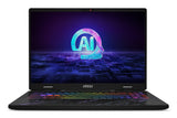 MSI Pulse 16 AI C1V Intel Core Ultra 7 155H Laptop 40.6 cm (16") Quad HD+ 16 GB DDR5-SDRAM 1 TB SSD NVIDIA GeForce RTX 4060 Wi-Fi 6E (802.11ax) Windows 11 Home Black
