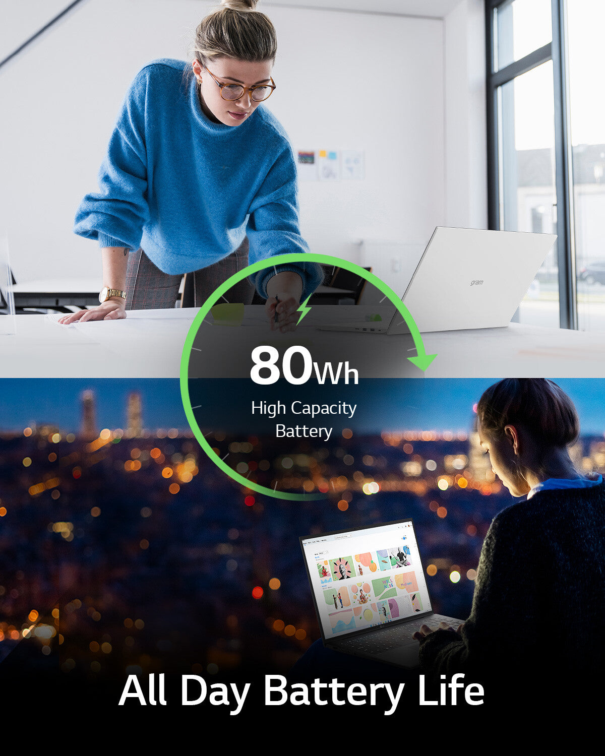 LG Gram 16Z90RU-G.AA55A1 laptop Intel® Core™ i5 i5-1334U 40.6 cm (16") 2.5K 16 GB LPDDR4x-SDRAM 512 GB SSD Wi-Fi 6E (802.11ax) Windows 11 Home Black