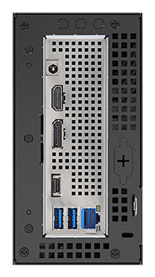 Asrock DeskMini X600/USB4 1.92L sized PC Black AMD X600 Socket AM5