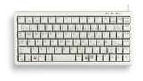 CHERRY Compact Keyboard, QWERTY, 83 keys, Combi USB/PS2, Light Grey