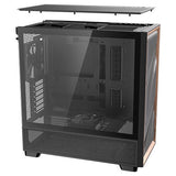 Antec 0-761345-10133-2 computer case Midi Tower Black, Wood