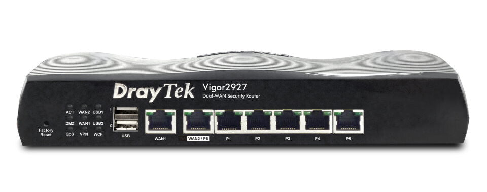 DrayTek Vigor 2927 (UK/IE) wired router Gigabit Ethernet Black