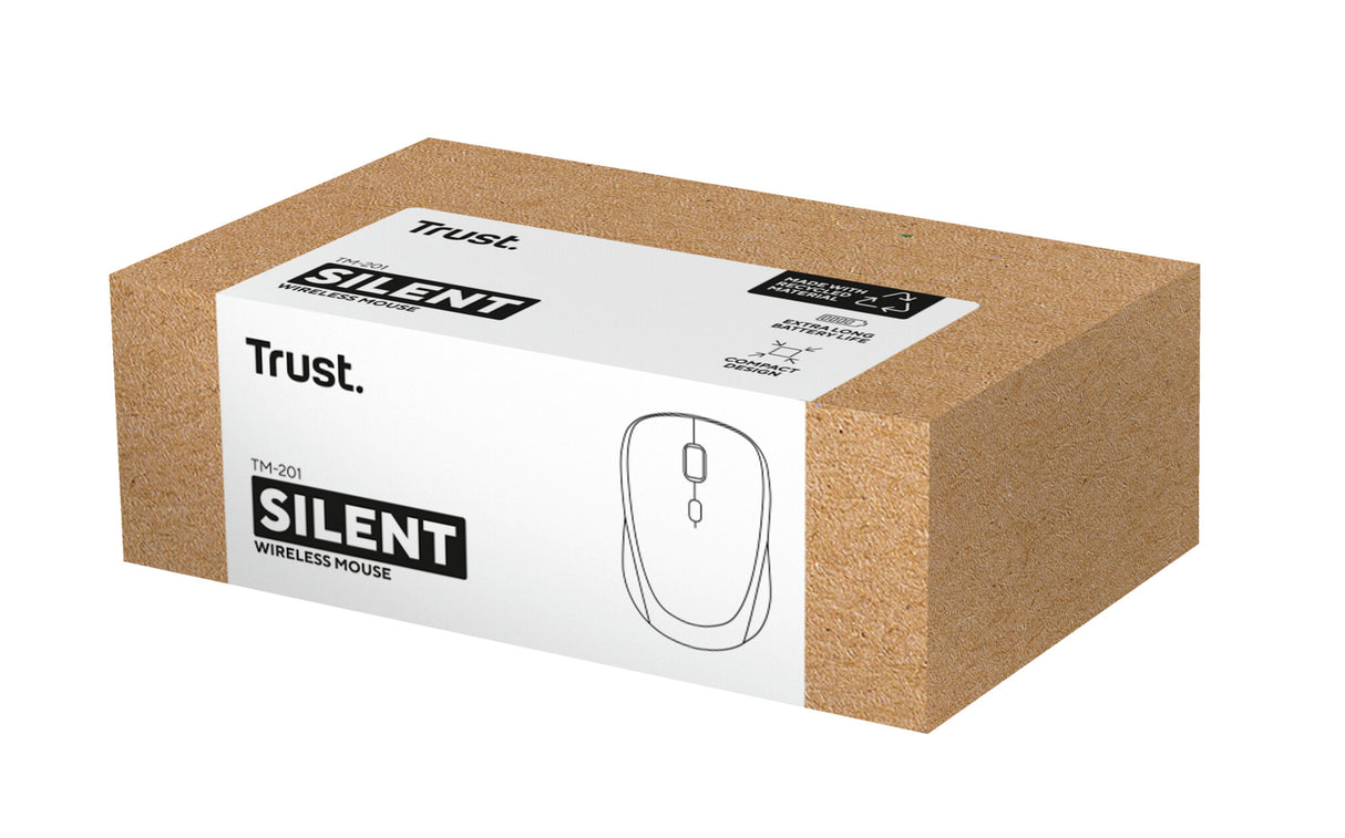 Trust TM-201 mouse Office Right-hand RF Wireless Optical 1600 DPI