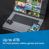 Crucial X9 4 TB USB Type-C 3.2 Gen 2 (3.1 Gen 2) Black