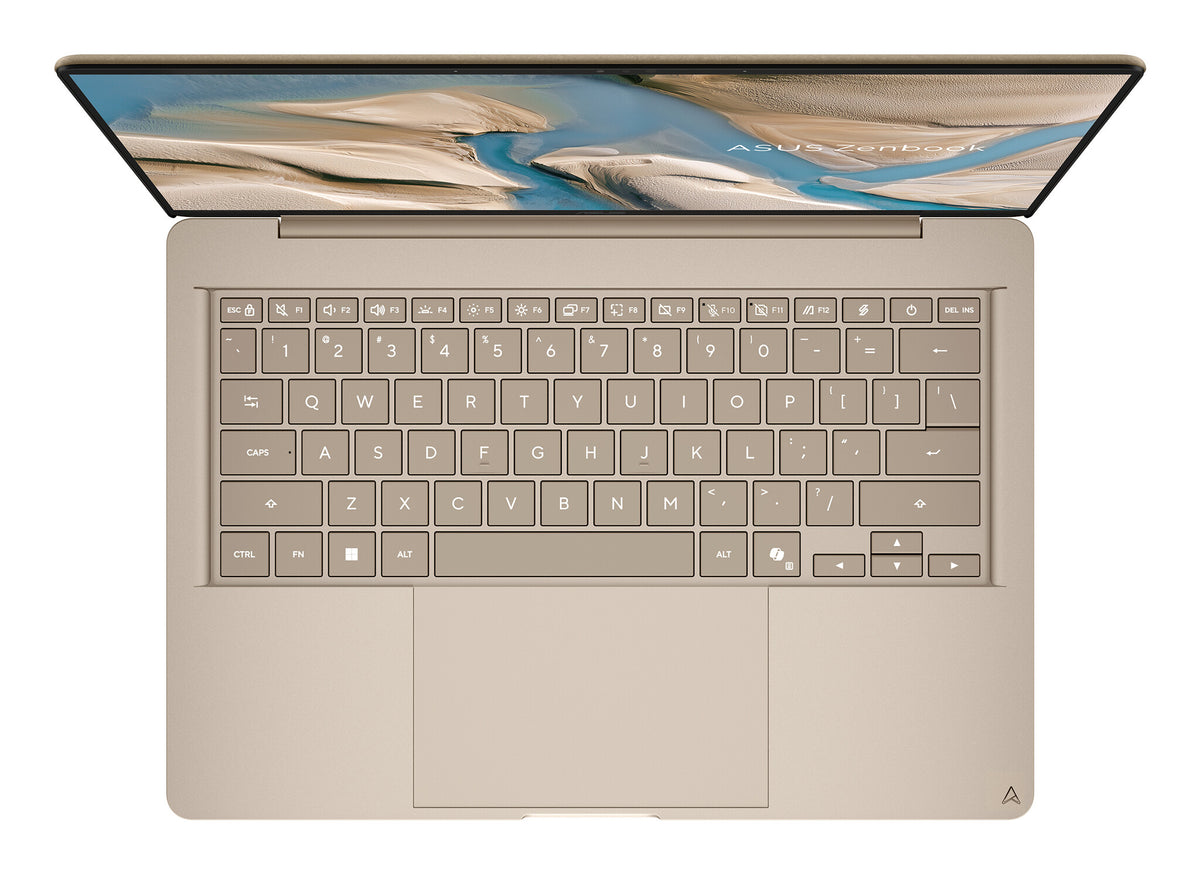 ASUS Zenbook 14 UX3480QA-U1160W Copilot+ PC Snapdragon X1-26-100 Laptop 35.6 cm (14") WUXGA 8 GB LPDDR5x-SDRAM 256 GB SSD Wi-Fi 6E (802.11ax) Windows 11 Home Beige