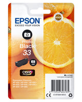 Epson Oranges Singlepack Photo Black 33 Claria Premium Ink