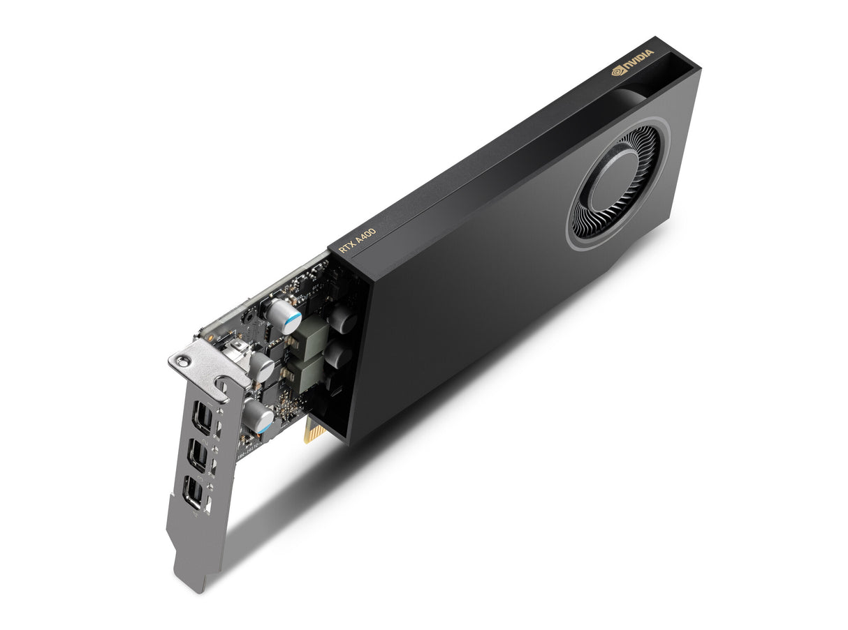 PNY VCNRTXA400-SB graphics card NVIDIA RTX A400 4 GB GDDR6