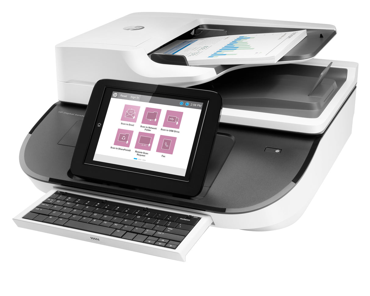 HP Digital Sender Flow 8500 fn2 Flatbed scanner