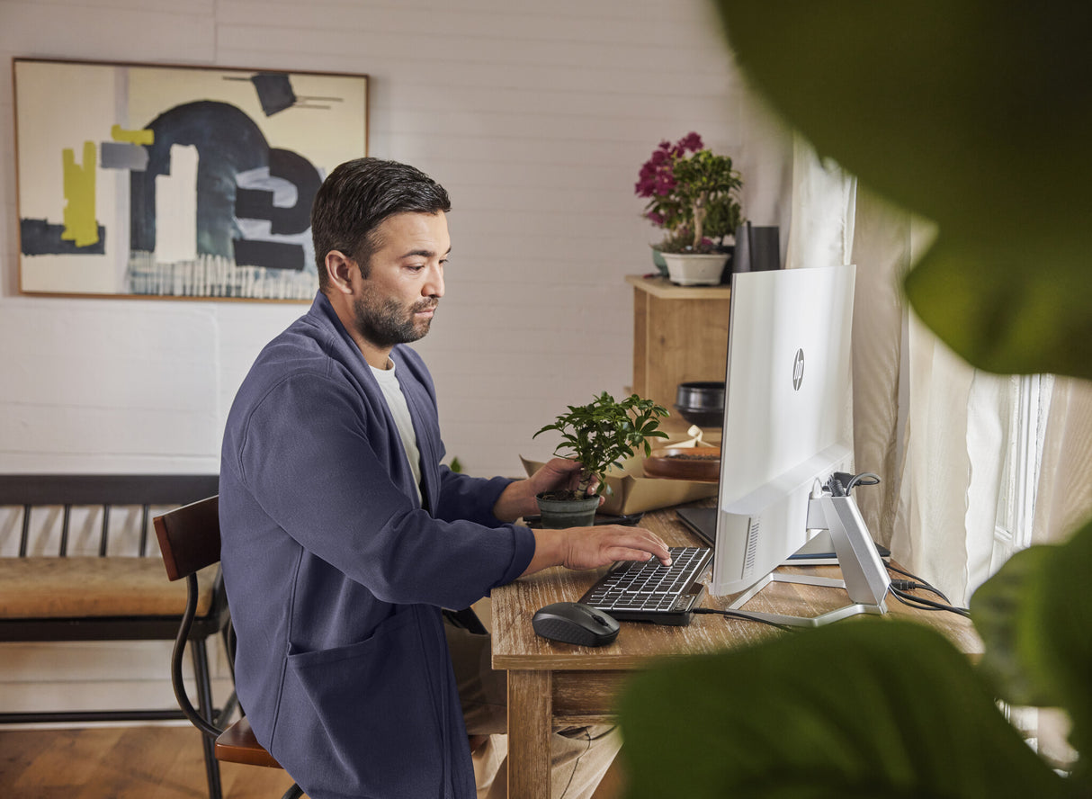 HP Series 5 27 inch FHD Monitor with Speakers - 527sa