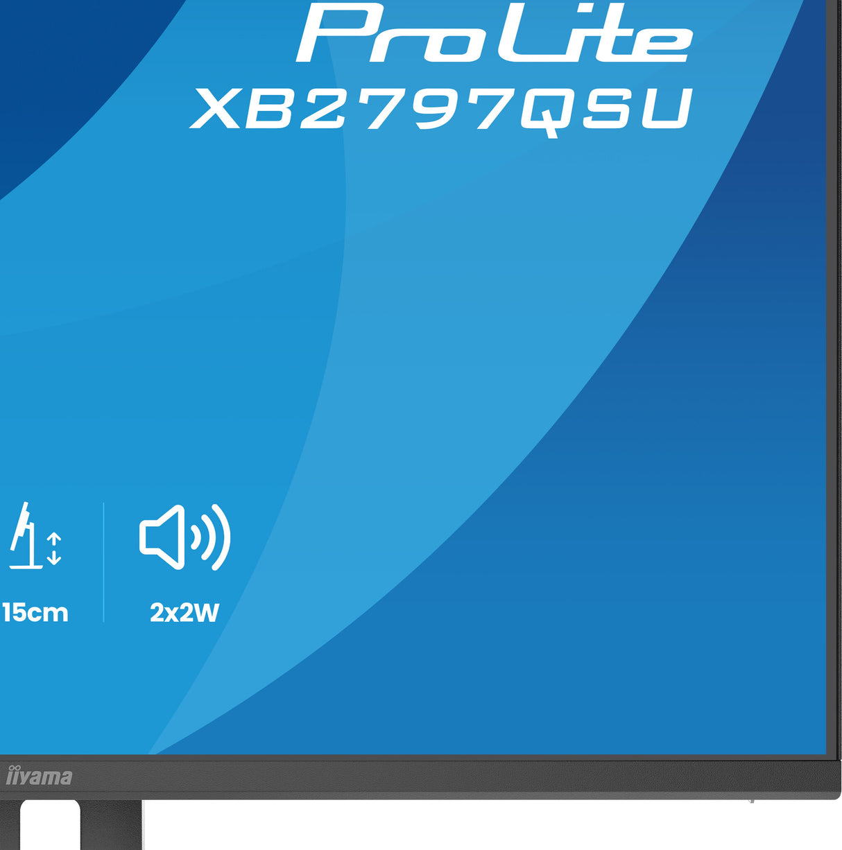 iiyama ProLite XB2797QSU-B1 computer monitor 68.6 cm (27") 2560 x 1440 pixels Quad HD LED Black