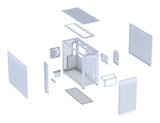 ASUS PRIME AP303 Mesh Midi Tower White