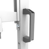 Neomounts FL50-575WH1 TV trolley 65-110" - fast installation - TÜV