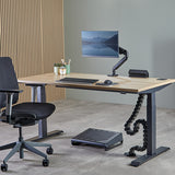 Fellowes 100136871 cable organizer Desk Cable sleeve Black 1 pc(s)