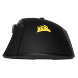 Souris de jeu légère Corsair Ironclaw RGB FPS/MOBA, forme profilée, commutateurs Omron, 18 000 DPI, 7 boutons programmables