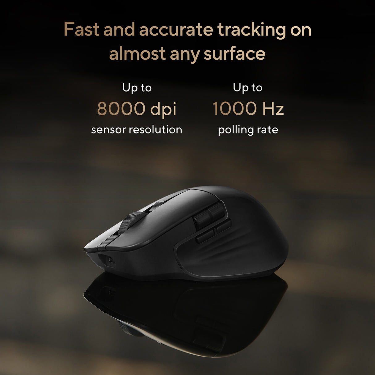 ASUS ProArt MD301 mouse Universal Right-hand RF Wireless + Bluetooth + USB Type-A Optical 8000 DPI