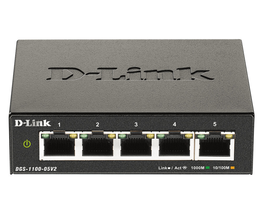 D-Link 5-Port Gigabit Smart Managed Switch