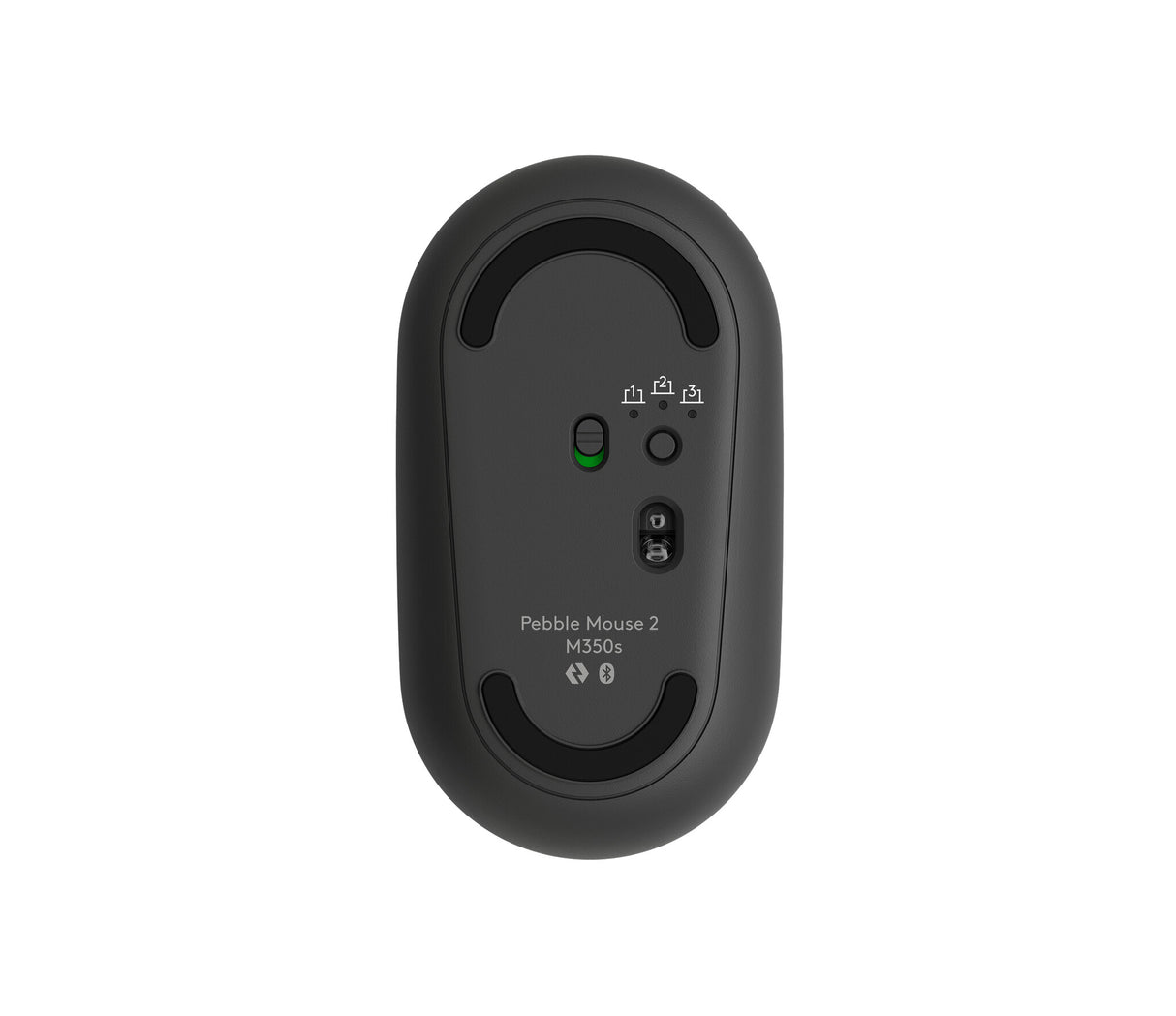 Logitech 910-007015 mouse Travel Ambidextrous RF Wireless + Bluetooth Optical 4000 DPI