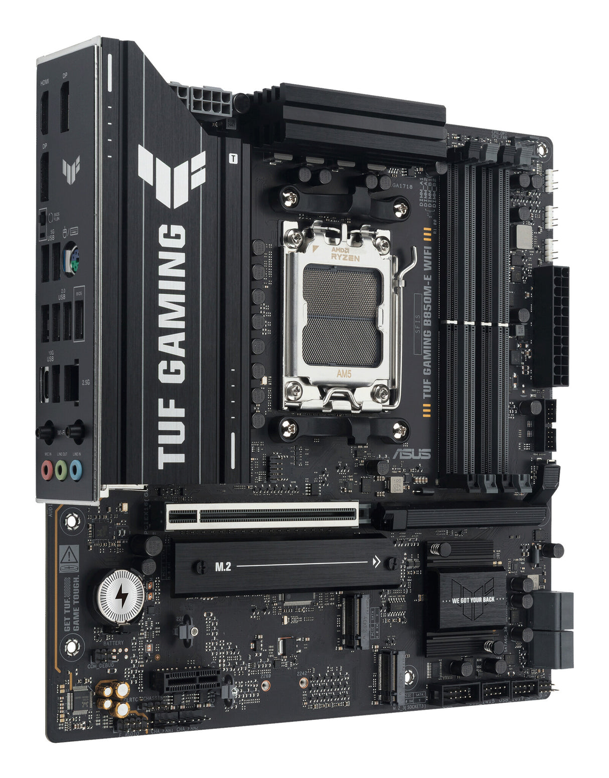 ASUS TUF GAMING B850M-E WIFI AMD B850 Socket AM5 micro ATX