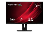 Viewsonic VG Series 27" 1440p Ergonomic IPS Mon computer monitor 68.6 cm (27") Quad HD LED Black