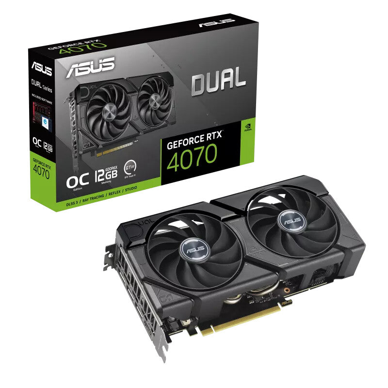 ASUS Dual -RTX4070-O12G-EVO NVIDIA GeForce RTX 4070 12 GB GDDR6X