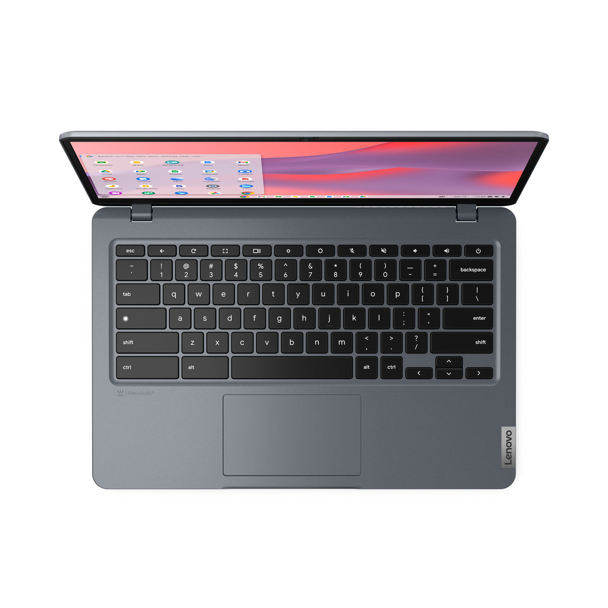 Lenovo 14e Chromebook Gen 3 Intel® N N200 35.6 cm (14") Full HD 8 GB LPDDR5-SDRAM 128 GB eMMC Wi-Fi 6E (802.11ax) ChromeOS UK English Grey