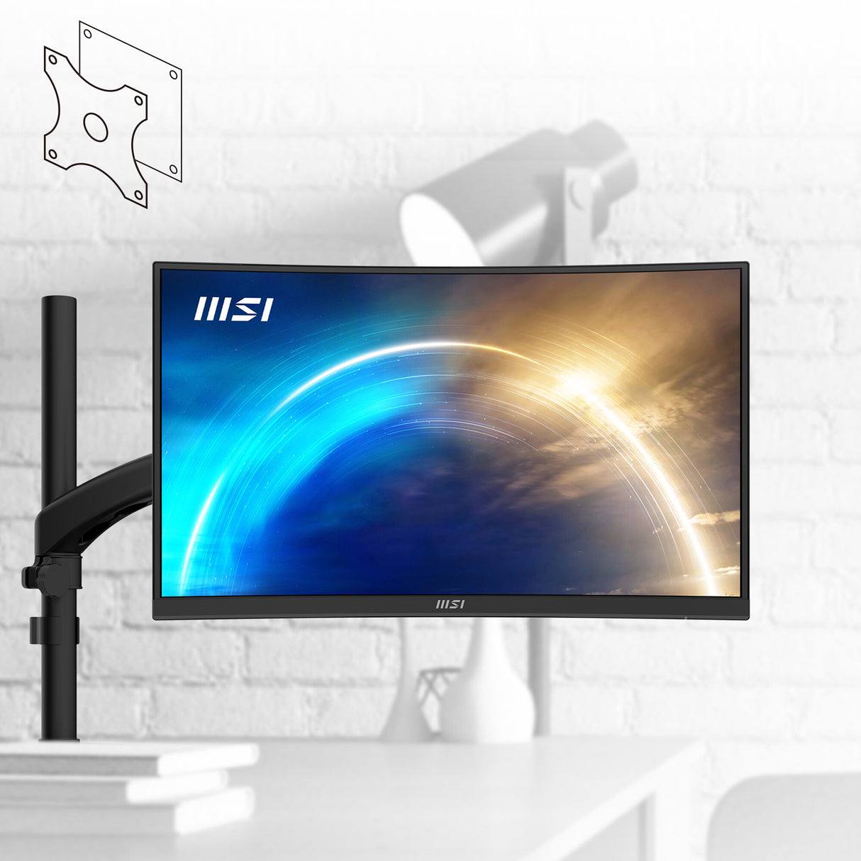 MSI Pro MP271CA computer monitor 68.6 cm (27") 1920 x 1080 pixels Full HD LED Black