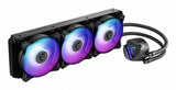 MSI MAG CORELIQUID 360R V2 Liquid CPU Cooler '360mm Radiator, 3x 120mm ARGB PWM Fan, ARGB lighting, Center Supported, Compatible with Intel and AMD Platforms, Latest LGA 1700 ready'