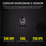 Corsair Scimitar Elite Wireless SE mouse Gaming Right-hand RF Wireless + Bluetooth Optical 33000 DPI