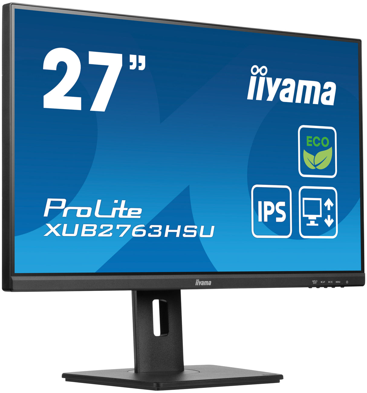 iiyama ProLite XUB2763HSU-B1 computer monitor 68.6 cm (27") 1920 x 1080 pixels Full HD LED Black