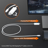 j5create JTD562-FN laptop dock/port replicator Wired Thunderbolt 4 Grey