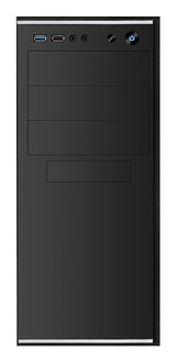 CiT JETSTREAM-SILVER computer case Midi Tower Black, Silver 500 W