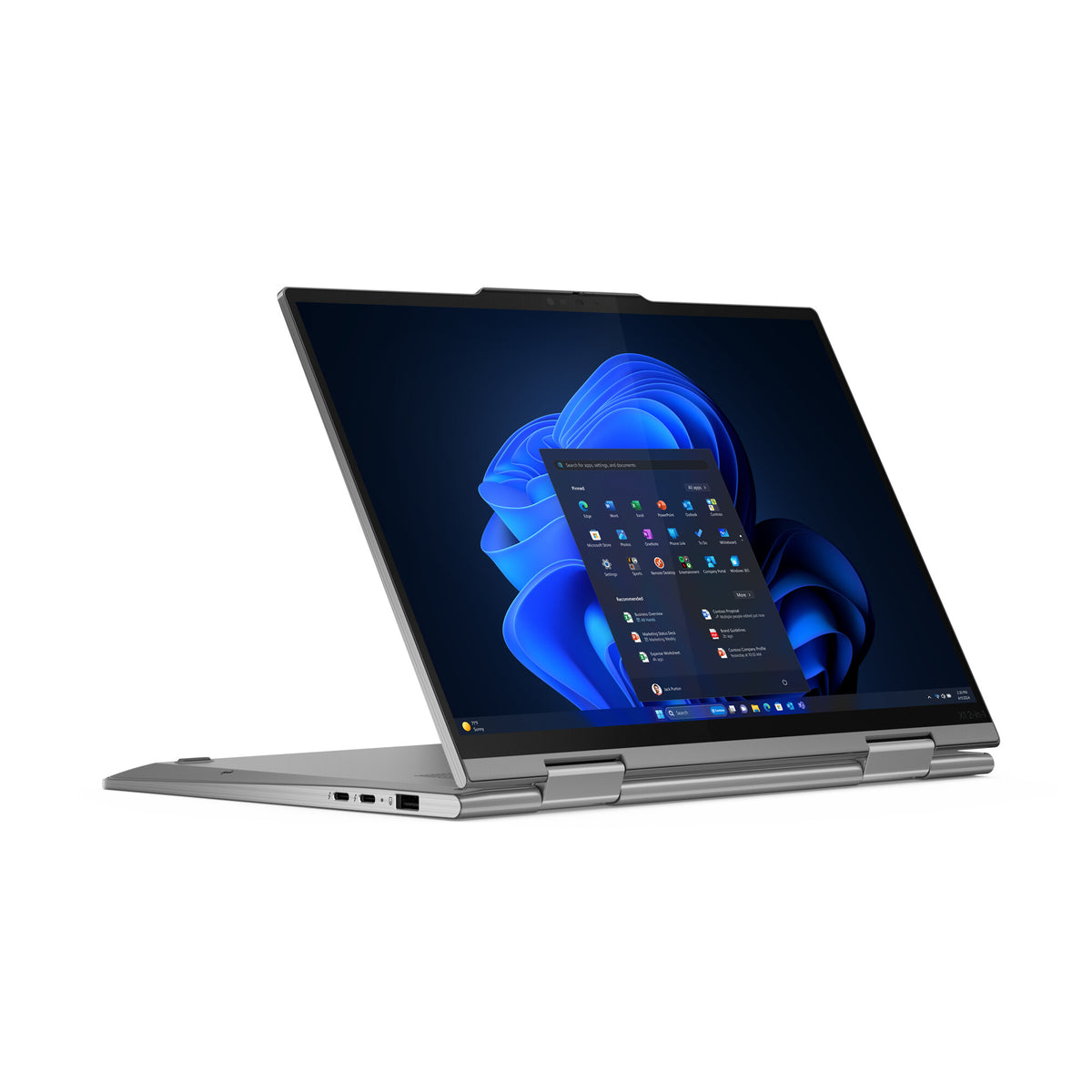 Lenovo ThinkPad X1 2-in-1 Gen 9 Intel Core Ultra 5 135U Hybrid (2-in-1) 35.6 cm (14") Touchscreen WUXGA 32 GB LPDDR5x-SDRAM 512 GB SSD Wi-Fi 6E (802.11ax) Windows 11 Pro Grey UK English