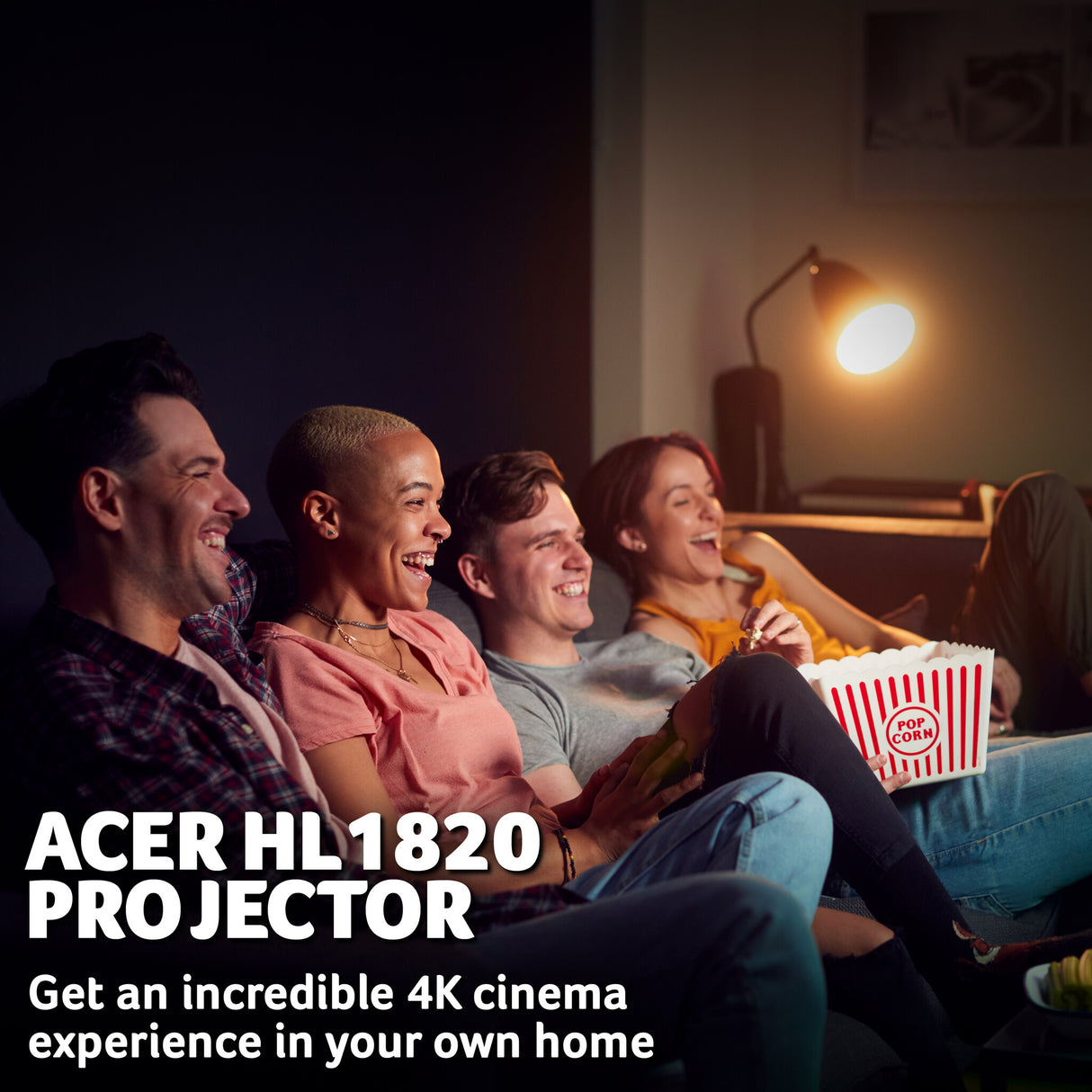 Acer Vero HL1820 - 4K Ultra HD (3840 x 2160), 5500 RGB Laser Lumens, 2000 ANSI Lumens, Projector