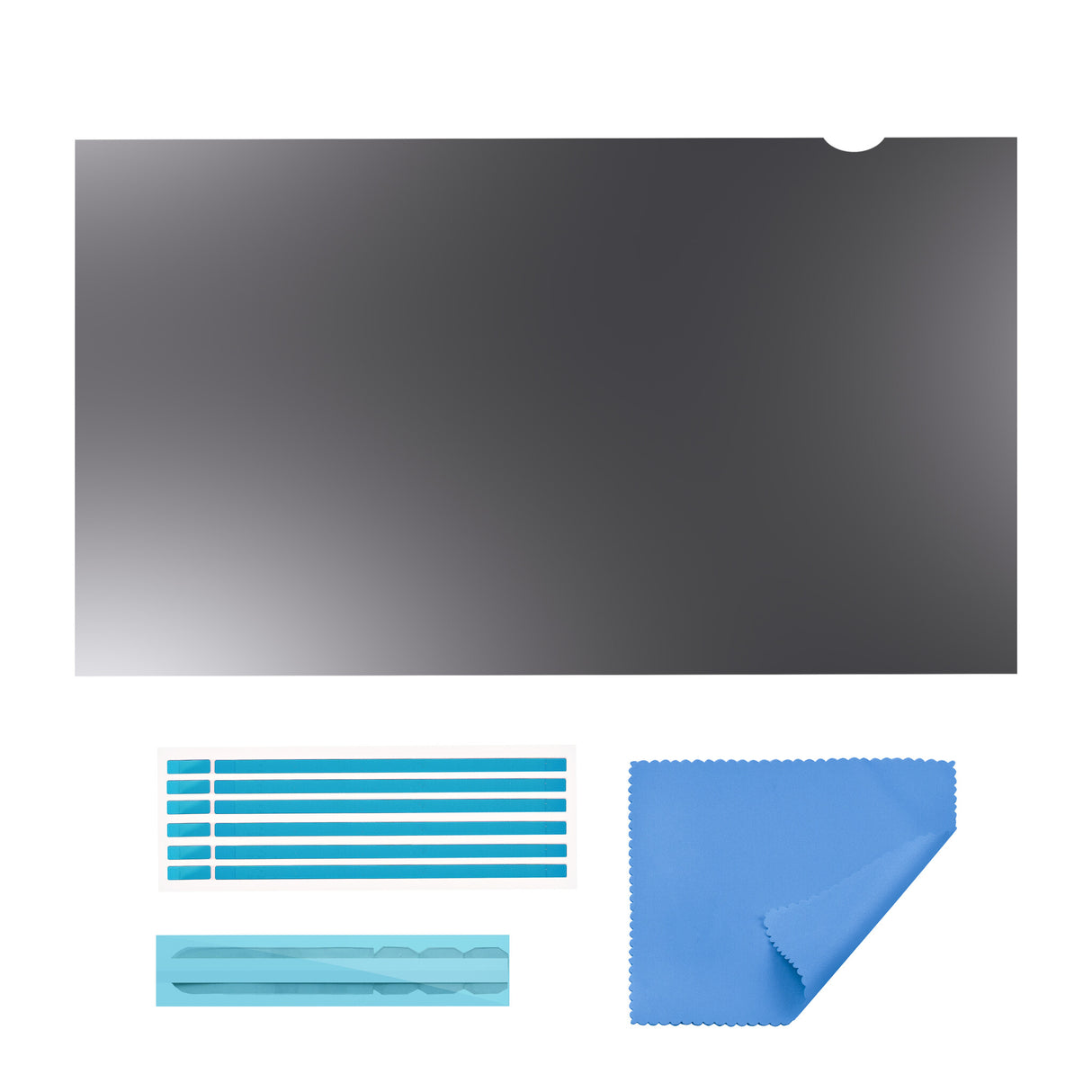StarTech.com Monitor Privacy Screen for 24" Display - Computer Screen Security Filter - Blue Light Reducing Screen Protector Film - 16:10 Widescreen - Matte/Glossy - +/-30 Degree - TAA