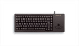 CHERRY XS Trackball keyboard Universal USB QWERTY US English Black