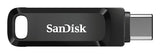 SanDisk Ultra Dual Drive Go USB flash drive 64 GB USB Type-A / USB Type-C 3.2 Gen 1 (3.1 Gen 1) Black
