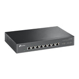 TP-LINK (TL-SX1008) Switch de bureau/rack multi-Gigabit 10G non géré à 8 ports, 8x 100/1G/2,5G/5G/10G, ventilateur à faible bruit, boîtier en acier